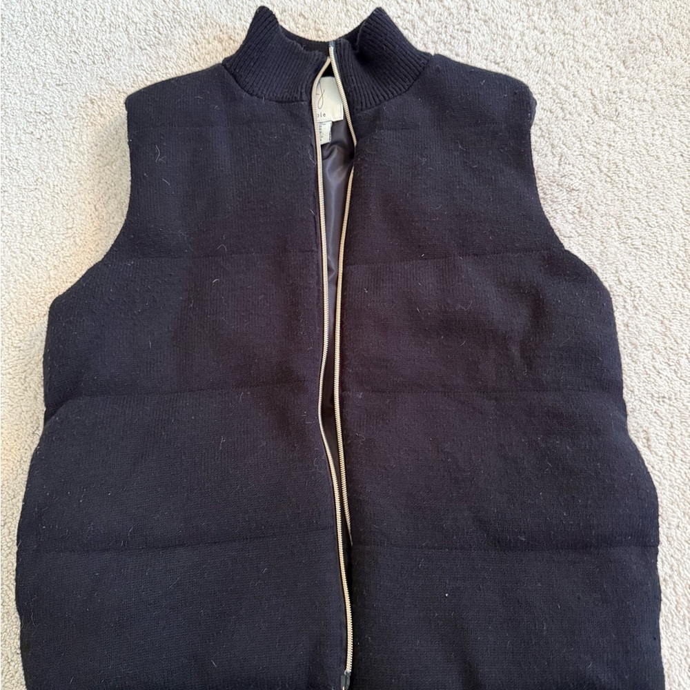 Black Puffer Vest